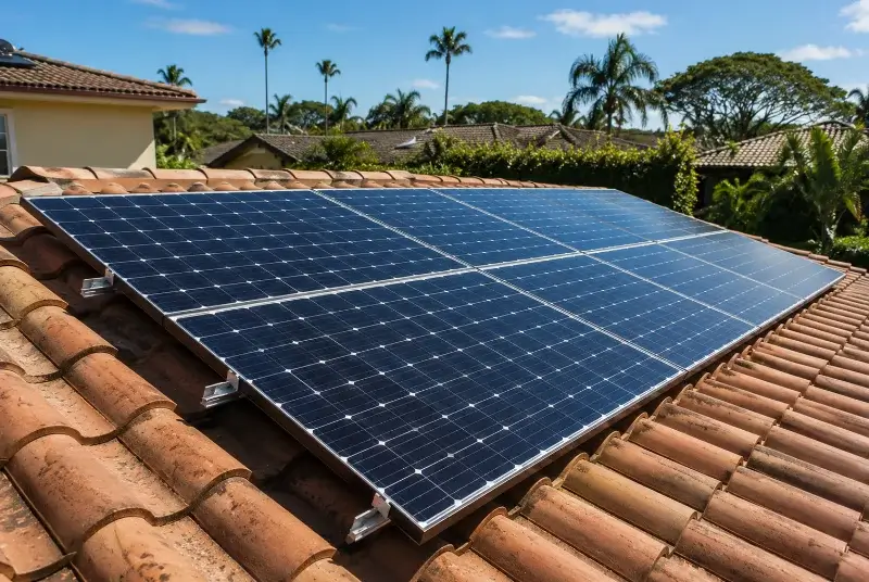 Installation de panneaux solaires à Briollay